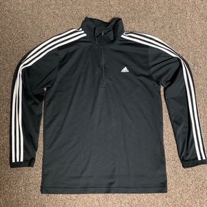 Men’s L Adidas Quarter Zip Sweater